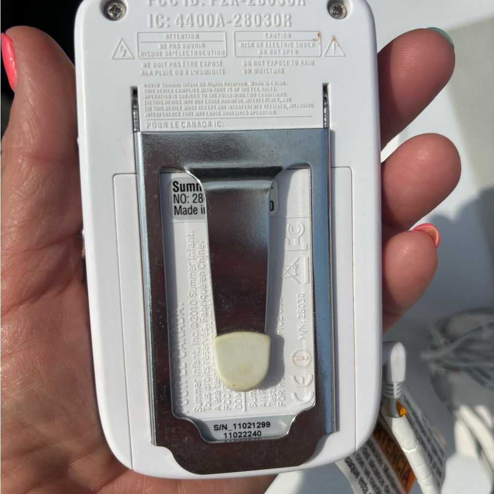 Summer Infant Baby Monitor - White - Picture 2 of 5